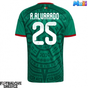 Mexiko Roberto Alvarado #25 Domácí Dres MS 2026 Krátký Rukáv
